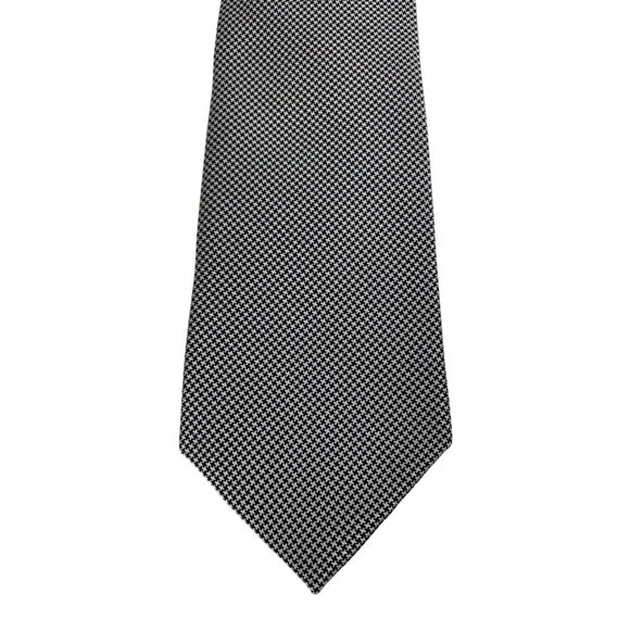 Jos. A. Bank Other - Jos. A. Bank Executive Collection Black & White Design 100% Silk Mens Tie Neckti